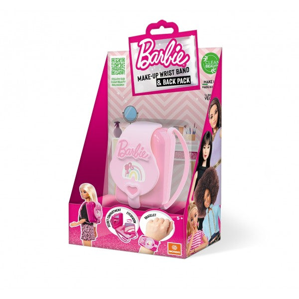 Barbie Wristband &amp; Backpack Cosmetic set
