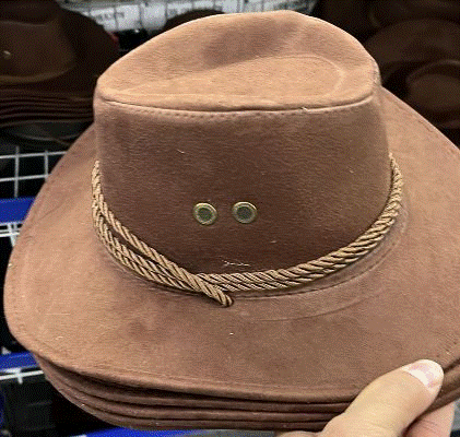 Cowboy Kids Hat with String