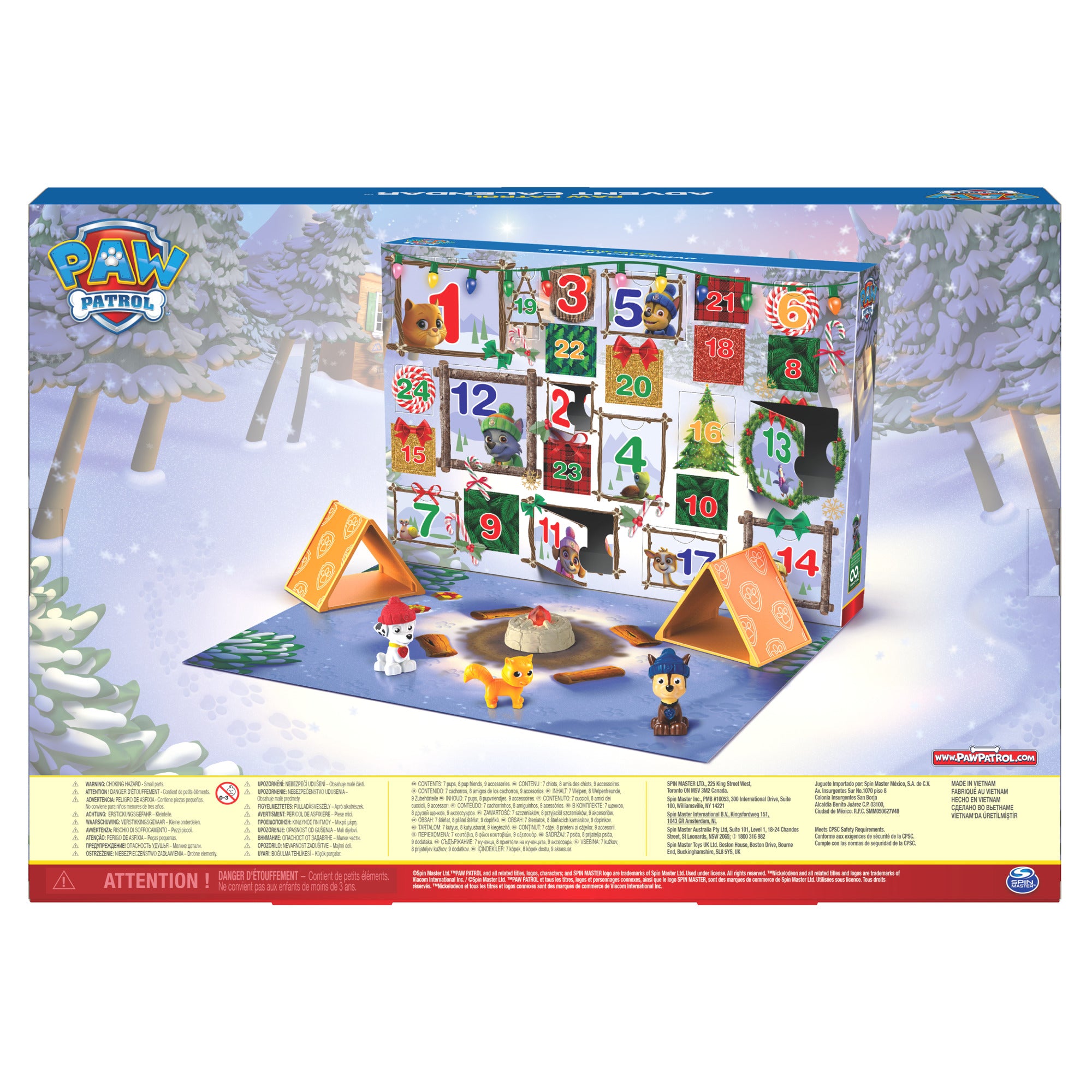 Paw Patrol Paw Advent Calendar