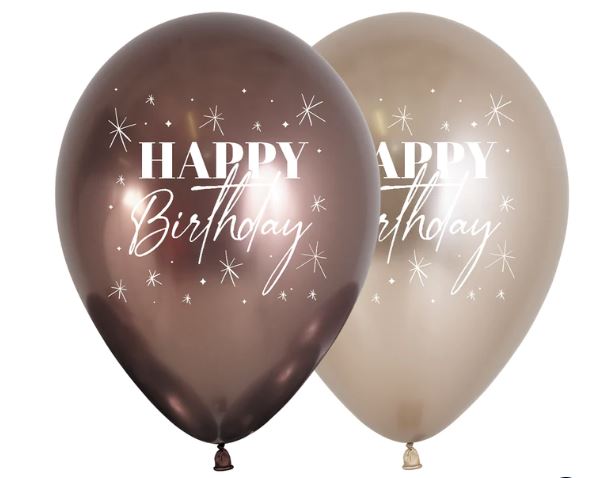 Balloon - Latex Happy Birthday Twinkle