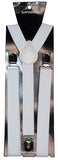 Suspender Braces White