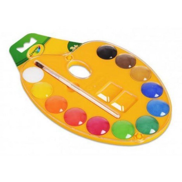 Crayola 12 Watercolor Palette