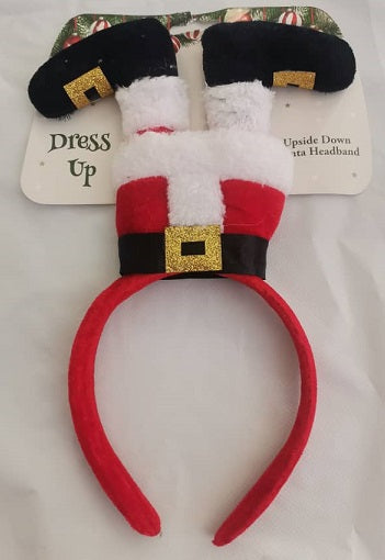 Xmas Headband Santa Upside Down