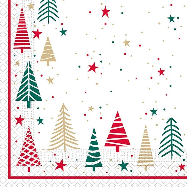 Xmas Forest Napkins (20)