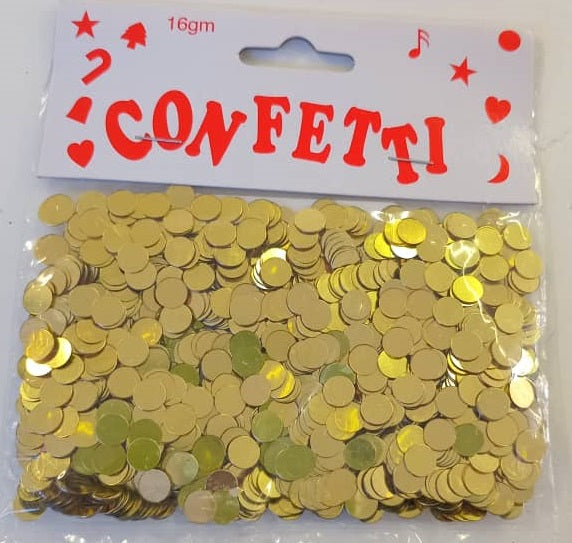 Confetti - Gold Spots 6mm 16g