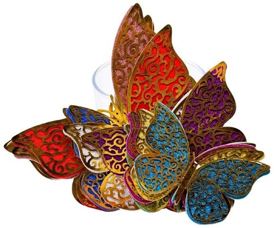 Butterflies - 3D Butterfly Deco Multi 8p