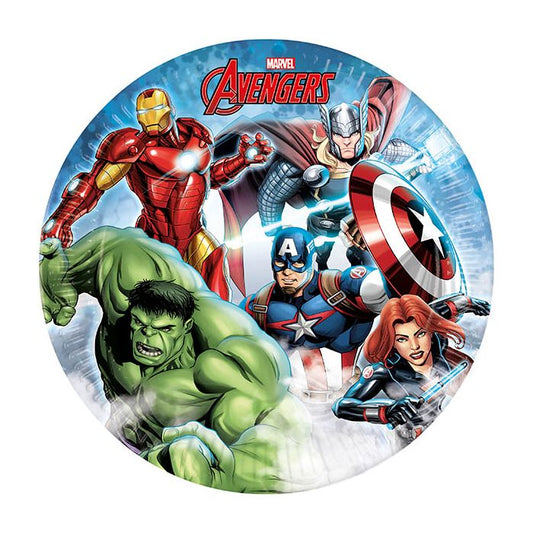 Avengers Infinity Stones - Plates 23cm (8)
