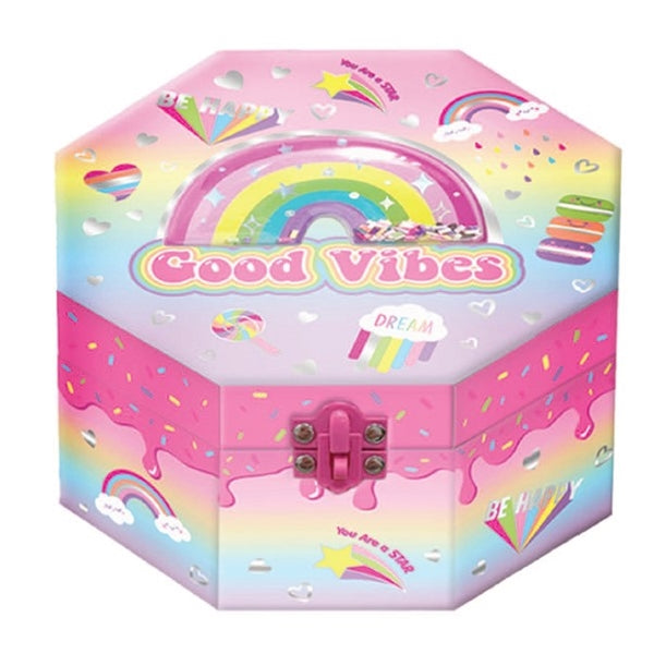 Musical Jewellery Box Rainbow