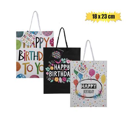 Gift Bag Medium Birthday 18x23cm