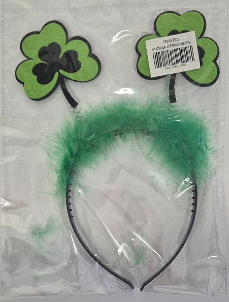 St. Patricks Day Headbopper Clover Leaf