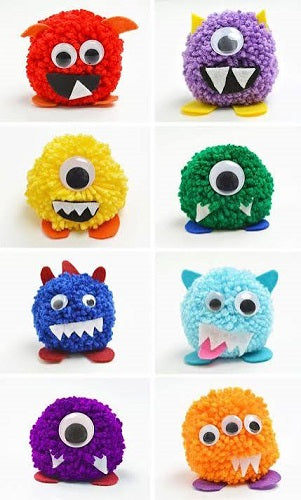 Pom Pom Furry Monsters