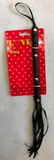 Whip Black Leather & Tail