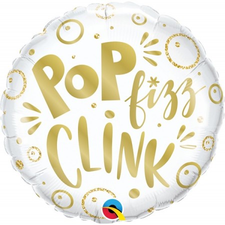 Foil Balloon - Pop Fizz Clink