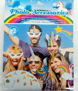 Photo Props Unicorn 12pcs