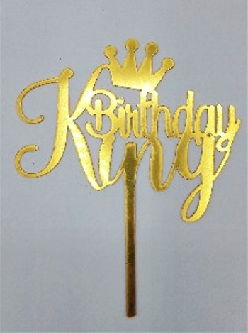 Cake Topper Birthday King