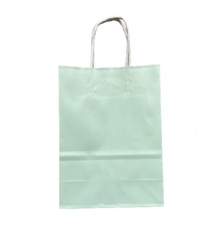 Bags - Macaroon Green Plain 13x8x21cm (12)
