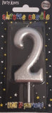 Candle - No 2 Chrome Silver