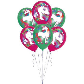 Unicorn - Ballons Latex 11 inch (6)