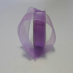 Ribbon - Organza Lilac 20mm p/m (22)