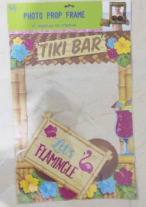 Tiki Photo Prop Frame