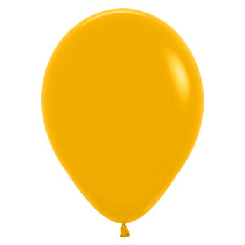 Balloon - Latex Solid Mustard 12inch