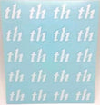 Balloon Sticker - White th