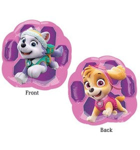 Foil Balloon Super Shape Paw Patrol Girls