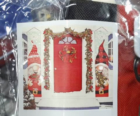Door Banner Santa