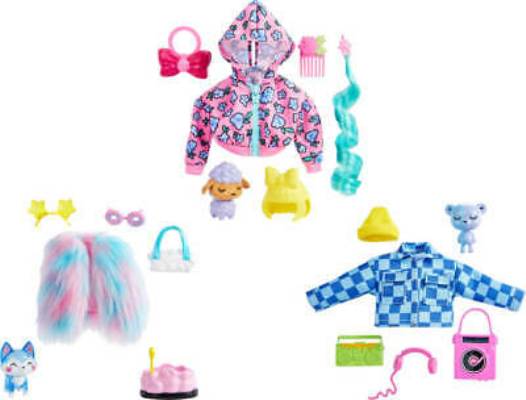 Barbie Extra Pet &amp; Fashion Pack Accessories assorted