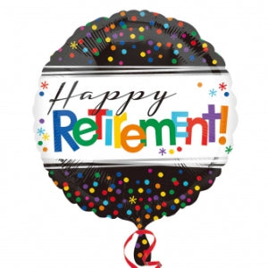Foil Balloon Happy Retirement