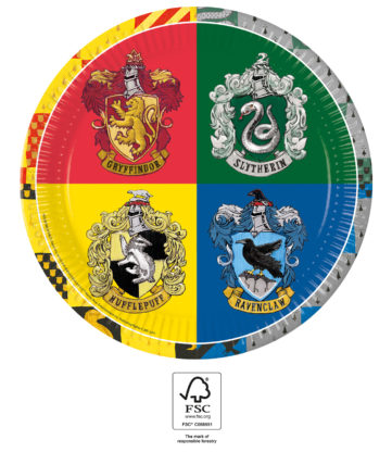 Harry Potter Hogwarts House - Plates (8)