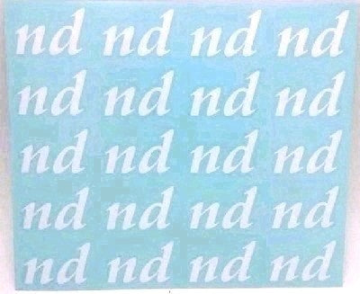 Balloon Sticker - White nd