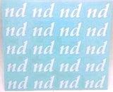 Balloon Sticker - White nd