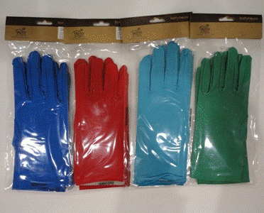 Gloves Short assorted colours