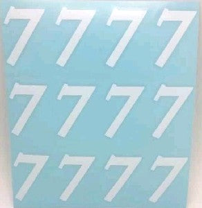 Balloon Sticker - White 7