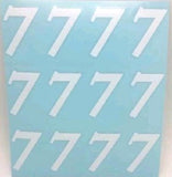 Balloon Sticker - White 7