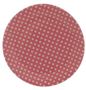 Plates - Dots Light Pink 23cm (10)