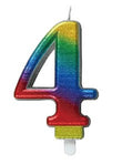 Candle - No 4 Metallic Rainbow