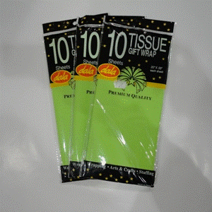 Tissue Paper - Apple Green 10pcs