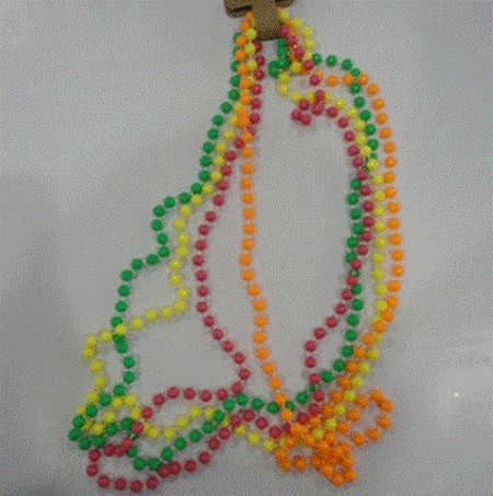 Necklace - Beads Multicolour (4)