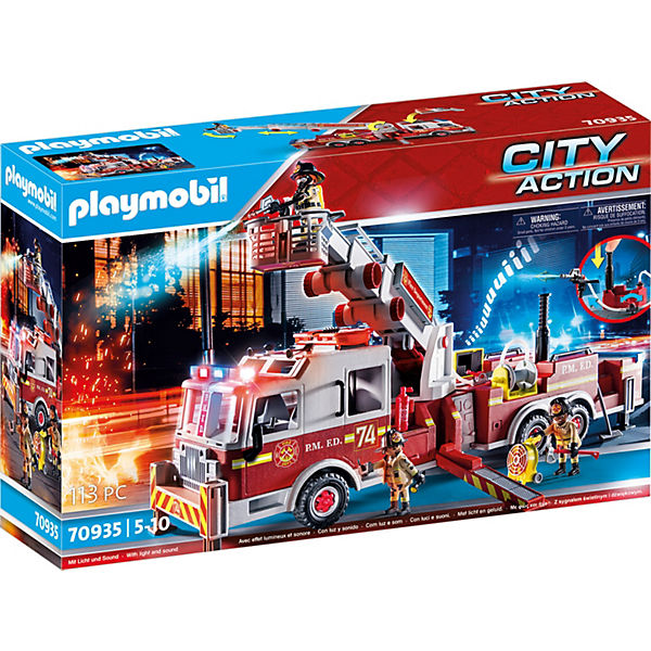 Playmobil Fire Engine with Tower Ladder