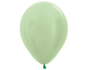 Balloon - Latex Satin Pearl Green