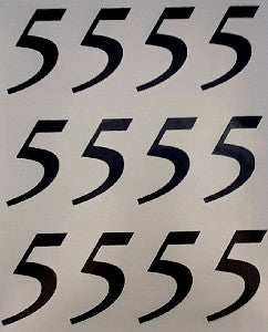 Balloon Sticker - Black 5