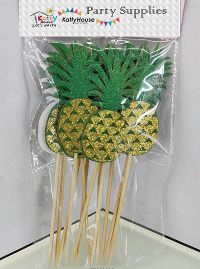 Cake Topper - Pineapple 13cm (12)