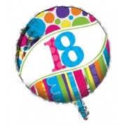Foil Balloon Bright &amp; Bold 18