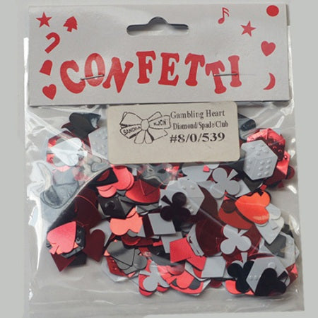 Confetti Hearts,Diamonds,Clubs,Spades