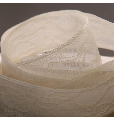 Ribbon - Lace Cream 40mm