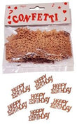 Confetti - Happy Birthday Rose Gold