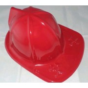 Fireman Hat Red Soft Plastic