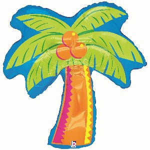 Foil Balloon Super Shape Tropical Palm 37 inch